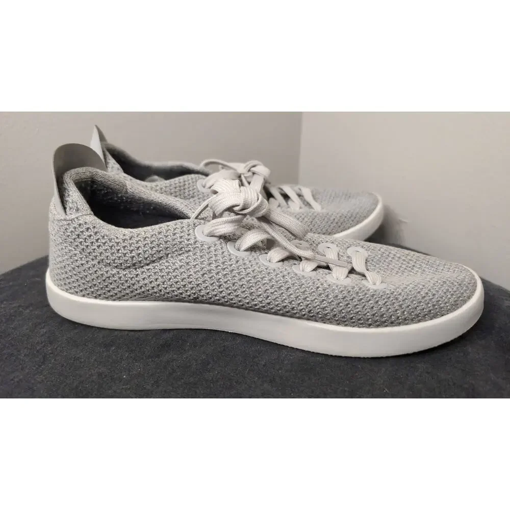 Allbirds Tree Runners Sneakers Gray Knit Lightweight Casual Minimalist
